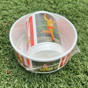 NWT McDonald’s Ronald McDonald Bowl and Cup Set